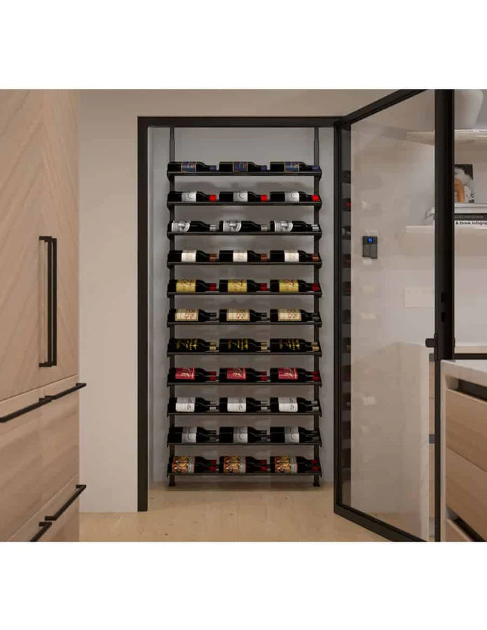 Ultra Wine Racks Showcase Standard Cascade Kits (66 - 99 Bottles)
