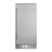 Silhouette 15″ Built-in Under Counter Ice Maker in Stainless Steel - front view of the ice maker