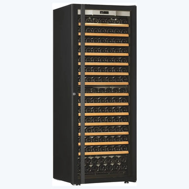 Transtherm by EuroCave Prestige 27" 182 Bottle Single Zone Wine Fridge - Front View of the Fridge with Slightly Opened Door