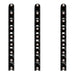 Ultra 2FT Cork-Out Straight Wall Rail Wine Rack (6 Bottles) - Cork Out Design of the Wine Rack Front View