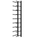 Ultra 3FT Label-Out Horizontal Wall Rail Wine Rack (9–27 Bottles) - Double Depth Can fit 18 Bottles