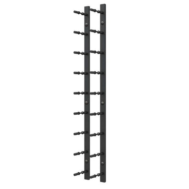 Ultra 3FT Label-Out Horizontal Wall Rail Wine Rack (9–27 Bottles) - Single Depth Can fit 9 Bottles