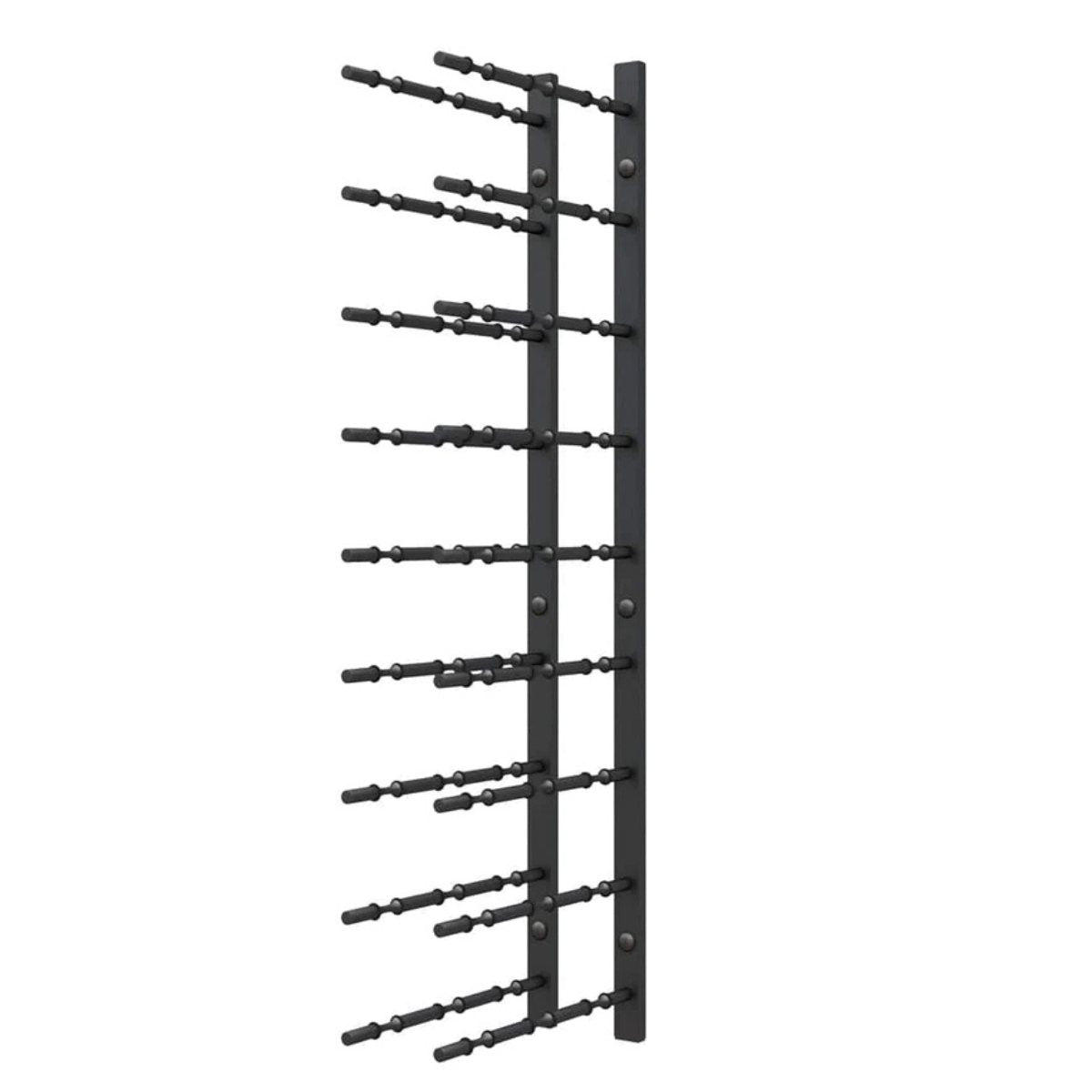 Ultra 3FT Label-Out Horizontal Wall Rail Wine Rack (9–27 Bottles) - Triple Depth Can fit 27 Bottles