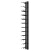 Ultra 4FT Cork-Out Straight Wall Rail Wine Rack (12 Bottles) - Front View of the Wine Rack