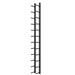 Ultra 4FT Label-Out Horizontal Wall Rail Wine Rack (12–36 Bottles) - Single Depth Can fit 12 Bottles