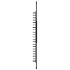 Ultra Floor-to-Ceiling Mounted 1-Sided Wine Rack Display (21 Bottles) - side view without bottles