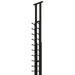 Ultra Floor-to-Ceiling Mounted 1-Sided Wine Rack Display (42 Bottles) - modern, sleek design shown
