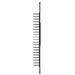 Ultra Floor-to-Ceiling Mounted 1-Sided Wine Rack Display (42 Bottles) - side view without bottles
