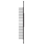 Ultra Floor-to-Ceiling Mounted 1-Sided Wine Rack Display (63 Bottles) - side view without bottles