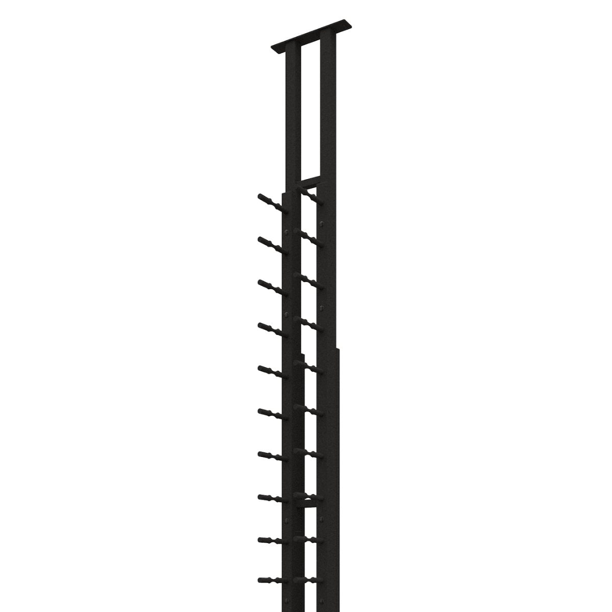 Ultra Floor-to-Ceiling Mounted 2-Sided Wine Rack Display (126 Bottles) - modern, sleek design shown