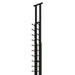 Ultra Floor-to-Ceiling Mounted 2-Sided Wine Rack Display (126 Bottles) - modern, sleek design shown