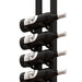 Ultra Floor-to-Ceiling Mounted 2-Sided Wine Rack Display (42 Bottles) - designed for stability shown
