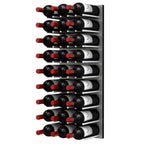 Ultra Fusion 3FT Cork-Out Wine Wall Alumasteel (27 Bottles) - Brushed Aluminum Finish Shown