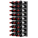 Ultra Fusion 3FT Cork-Out Wine Wall Alumasteel (27 Bottles) - Brushed Aluminum Finish Shown
