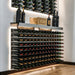 Ultra Fusion 3FT Cork-Out Wine Wall Alumasteel (27 Bottles) - Wall-mounted wine racks with backlighting and display shelf holding bottles and decor