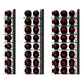 Ultra Fusion 3FT Label Out Wine Wall Black Acrylic (9-27 Bottles) - Three Depth Options Shown