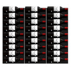 Ultra Fusion 3FT Label Out Wine Wall White Acrylic (9-27 Bottles) - Maximum  View of Wine Label