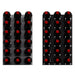 Ultra Fusion 4FT Cork-Out Wine Wall Alumasteel (36 Bottles) - Designed for Stability