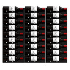 Ultra Fusion 4FT Label Out Wine Wall White Acrylic (12-36 Bottles) - Maximum  View of Wine Label