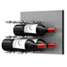 Ultra Fusion Panel Wine Rack – Alumasteel Label-Out - Double Depth - Satin Aluminum