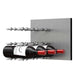 Ultra Fusion Panel Wine Rack – Alumasteel Label-Out - Triple Depth - Satin Aluminum Color