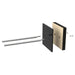 Ultra Fusion Panel Wine Rack – Black Acrylic Cork-Out - Simple Installation of the Rack