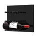 Ultra Fusion Panel Wine Rack – Black Acrylic Label-Out - Single Depth - Matte Black Color