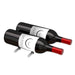 Ultra Label-Out Horizontal Wine Pegs -  Double Deep - 2 Bottles - Brushed Aluminum