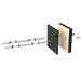 Ultra Label-Out Horizontal Wine Pegs - Simple Installation Shown