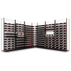 Ultra Showcase Featured Centerpiece Kit (90-100 Bottles) - the most versatile rack