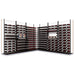 Ultra Showcase Featured Display Kit (78 - 105 Bottles) - the most versatile rack
