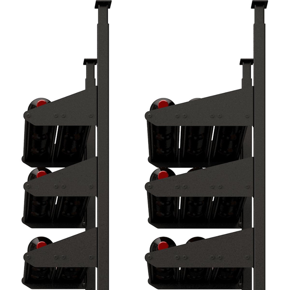 Ultra Showcase Featured Exhibition Kit (60 - 80 Bottles) - Showing two sizes, double deep and triple deep