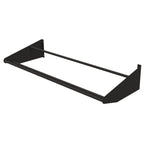 Ultra Showcase Series - Display Row (12 Bottles) - Black metal wall-mounted wine rack frame shown