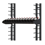 Ultra Showcase Series - Display Row (12 Bottles) - Wall-mounted metal wine rack with horizontal shelf holding 12 bottles in a modern display system