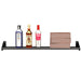 Ultra Showcase Series - Showcase Shelf - 2 Deep Rack with Bottles and books front view