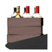 Ultra Showcase Series - Showcase Shelf - 3 Deep Rack with Bottles and books Side View