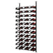 Ultra Showcase Standard Cascade Kits (66 - 99 Bottles) - wine rack system with cascading label-forward shelves storing multiple bottles