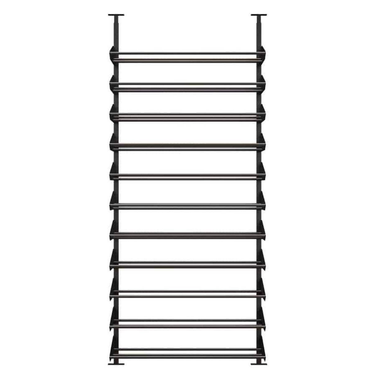 Ultra Showcase Standard Cork-Out Kit (121 Bottles) - Horizontal wine rack bare front view