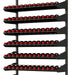 Ultra Showcase Standard Cork-Out Kit (121 Bottles) - Horizontal wine rack designed for stability