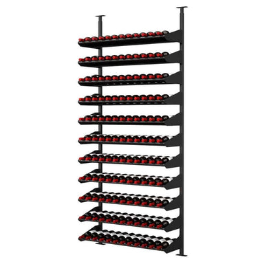 Ultra Showcase Standard Cork-Out Kit (121 Bottles) - Horizontal wine rack front right view
