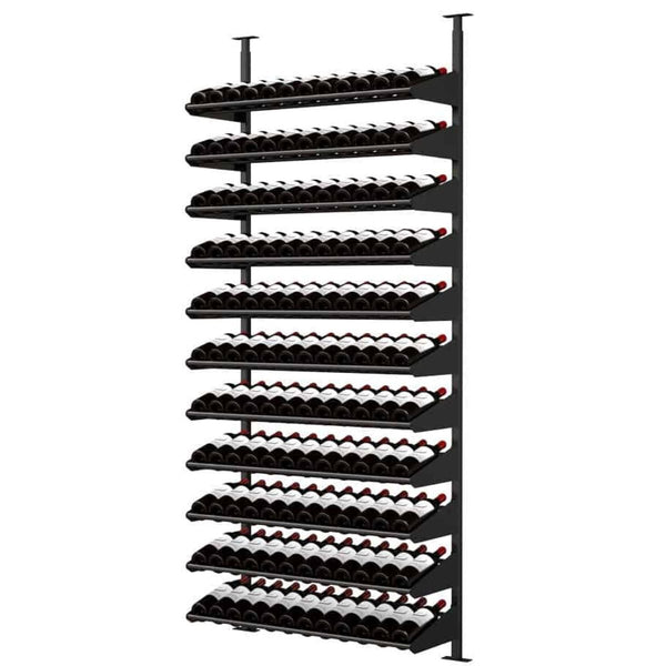 Ultra Showcase Standard Display Kit (121 Bottles) - Horizontal wine rack front right view