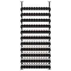 Ultra Showcase Standard Display Kit (121 Bottles) - Horizontal wine rack front view