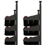 Ultra Showcase Standard Horizontal Kits (66 - 99 Bottles) - Showing two sizes, double deep and triple deep