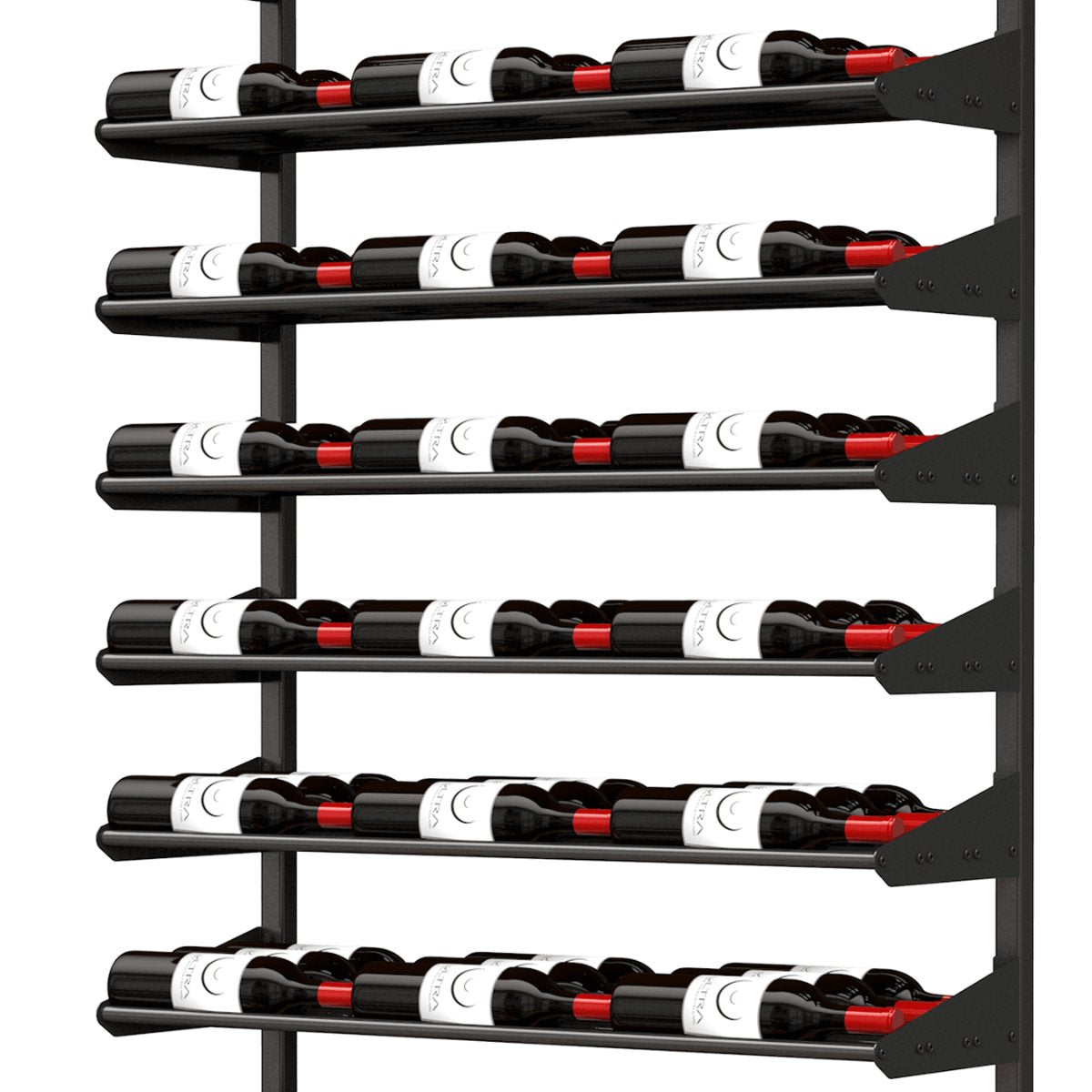 Ultra Showcase Standard Horizontal Kits (66 - 99 Bottles) - designed for stability