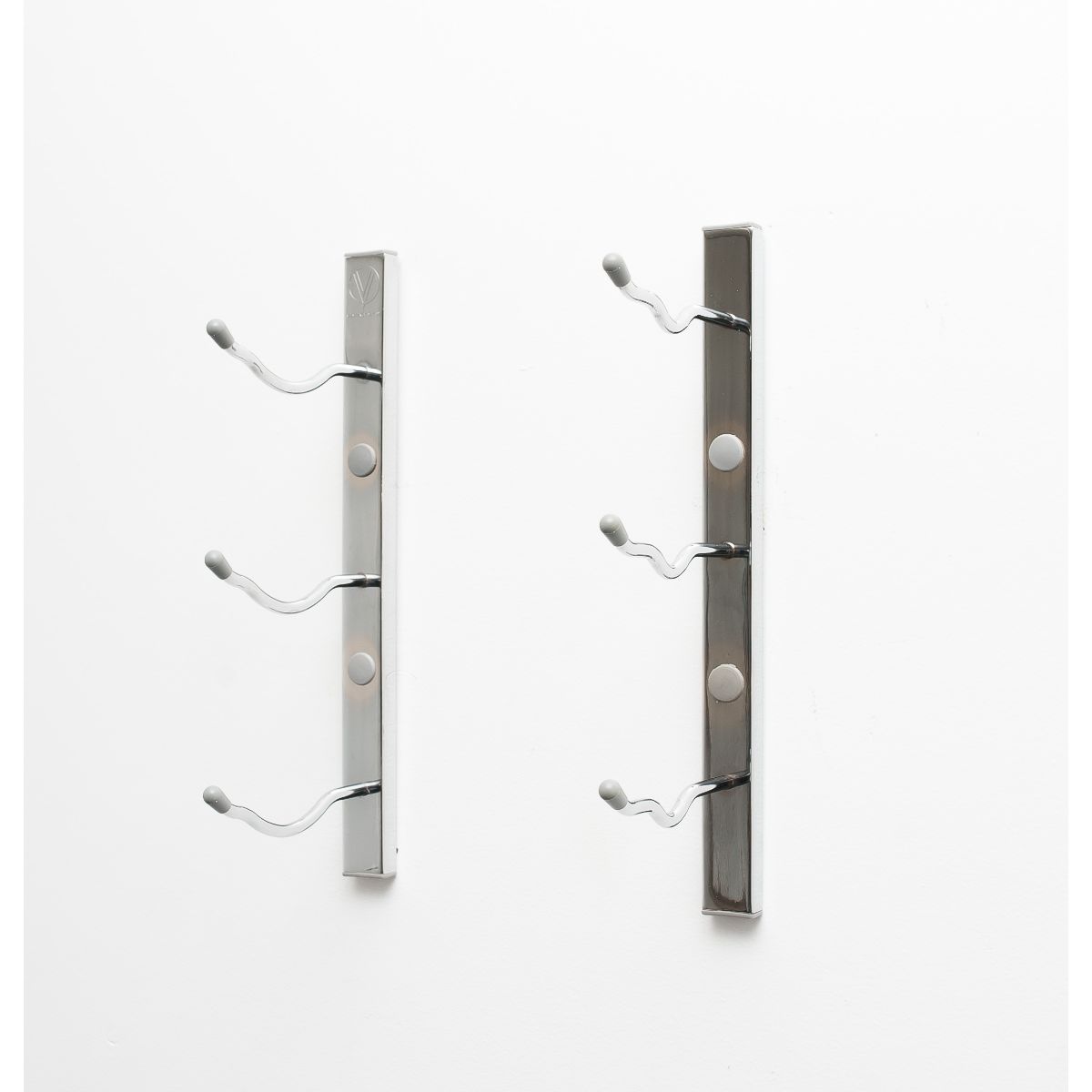 VintageView 1-Foot Wall-Mounted Wine Storage Rack Single Depth 3 Bottles Configuration