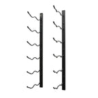 VintageView 2-Foot Wall-Mounted Wine Storage Rack Double Depth 12 Bottles Configuration