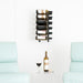 VintageView 2 Foot wall mounted wine storage rack displayed in a minimalist living space with compact horizontal bottle storage