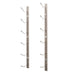 VintageView 2-Foot Wall-Mounted Wine Storage Rack Single Depth 6 Bottles Configuration
