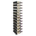 VintageView 4-Foot Wall-Mounted Wine Storage Rack Triple Depth 36 Bottles Golden Bronze Shown