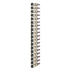 VintageView 6-Foot Wall-Mounted Wine Storage Rack Single Depth 18 Bottles Golden Bronze Shown